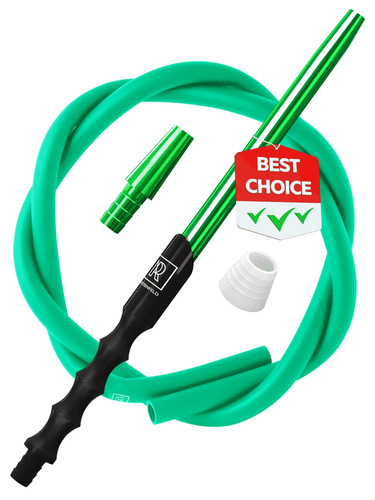 Hookah hose green with - hose,